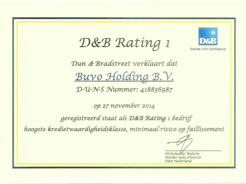 D&B Rating 1