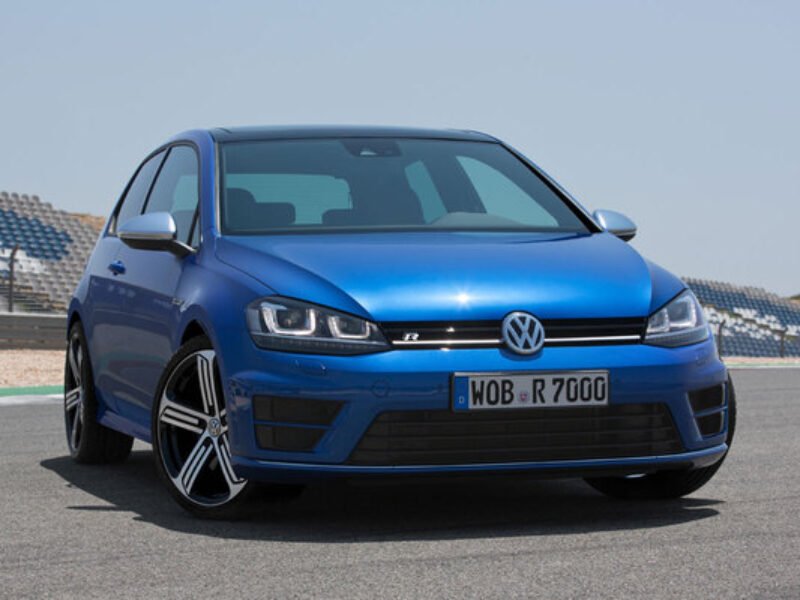 Aluminium hogedrukgietdelen in Golf R